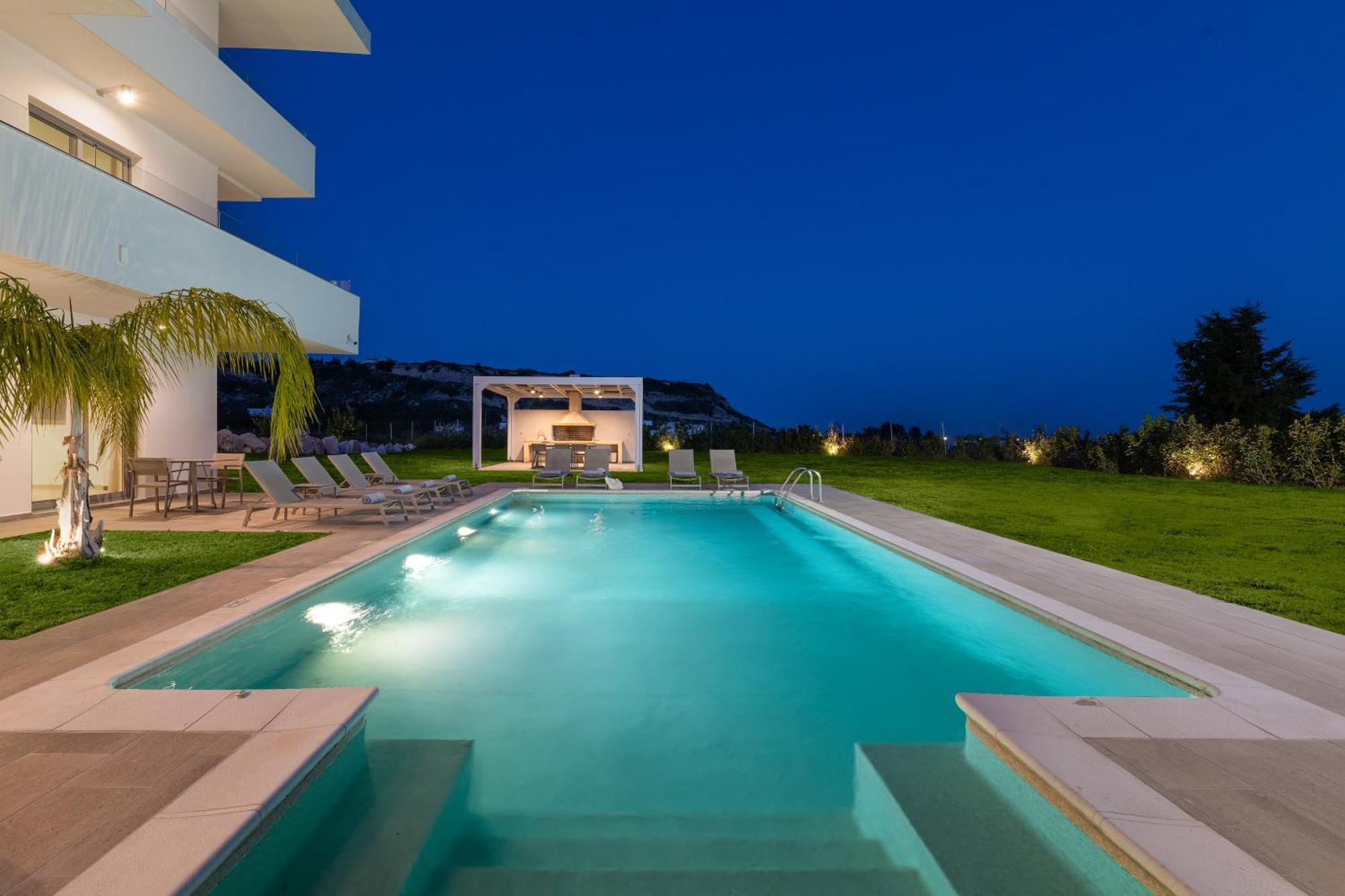 Pantheon Luxury Villas Rhodes Island Afantou Exteriér fotografie